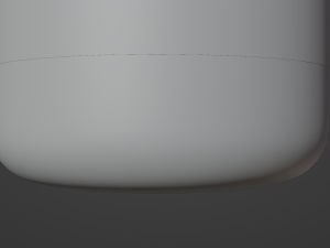 Amber Glass Pill Bottle 3Dモデル