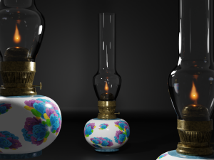 Petrol Lamp 3D Model