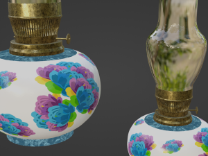 Petrol Lamp Model 3D