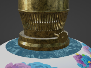 Petrol Lamp Model 3D