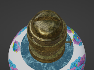 Petrol Lamp Model 3D
