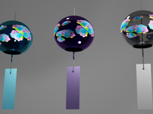 Furin - Wind Chimes Modelo 3D