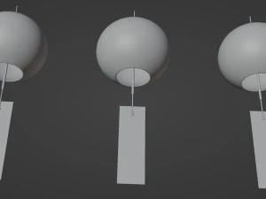 Furin - Wind Chimes 3D Model