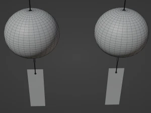 Furin - Wind Chimes 3D Model
