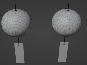 Furin - Wind Chimes 3D Model