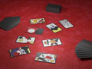 Hanafuda - Flower Cards 3D Модель