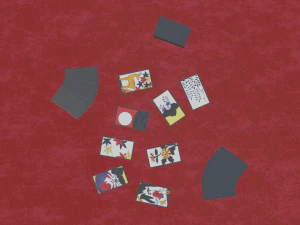 Hanafuda - Flower Cards 3D Model