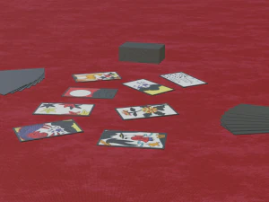 Hanafuda - Flower Cards 3D Model