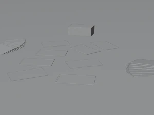 Hanafuda - Flower Cards 3D Model