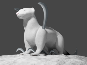Japanese Yokai - Kamaitachi 3D Модель