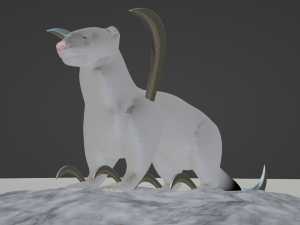 Japanese Yokai - Kamaitachi 3D Модель