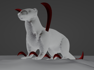Japanese Yokai - Kamaitachi 3D Модель