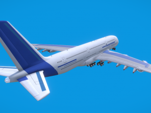airplane 3D मॉडल