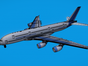 airplane 3D मॉडल