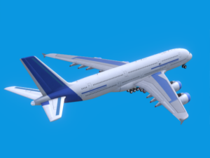 airplane 3D 模型