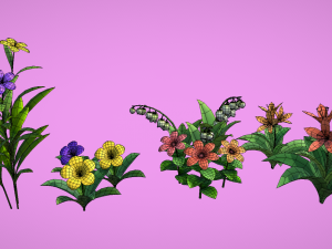 flower Modello 3D