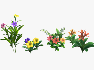 flower 3D 模型