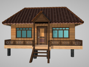 house Modèle 3D