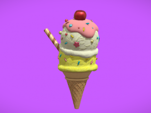 icecream 3D Model