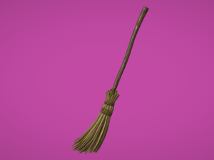 Broom 3D Model