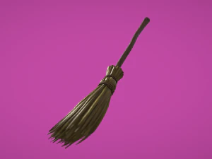 Broom 3D Model