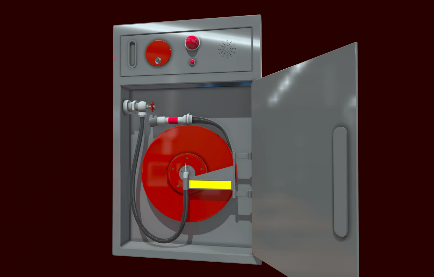 Firehydrant 3D Model .c4d .max .obj .3ds .fbx .stl .blend