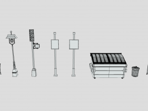City element Modelo 3D