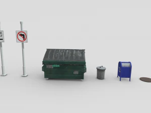 City element 3D Model