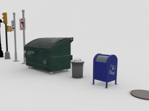 City element 3D Model