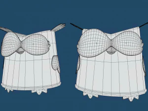 Owl cartoon 3D Model
