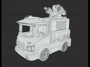Car Toy 3D Model