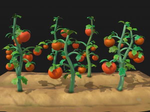 토마토 농장 3D 모델