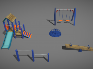 Playground 3D Model