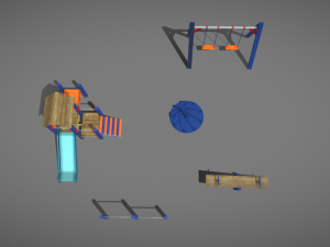Playground 3D Model
