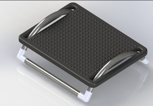 movable footrest Modelo 3D .c4d .max .obj .3ds .fbx .stl .blend 