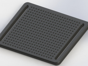 movable footrest Modelo 3D