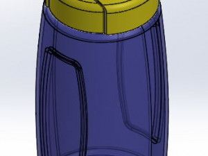 water bottle Modelo 3D