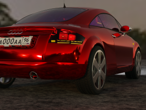 audi tt 3D 模型