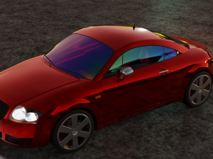 audi tt 3D Model