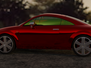 audi tt 3D Model