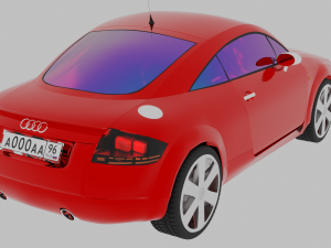 audi tt 3D Model