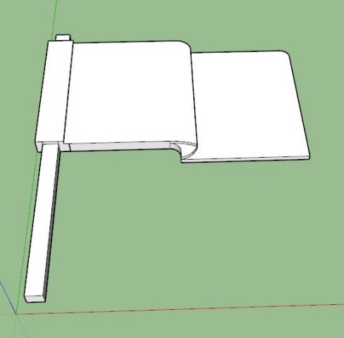 flag type 1 printable 3d print model 3D-printmodel .c4d .max .obj .3ds .fbx .stl .blend 