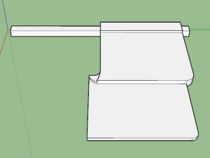 flag type 1 printable 3d print model 3D-printmodel