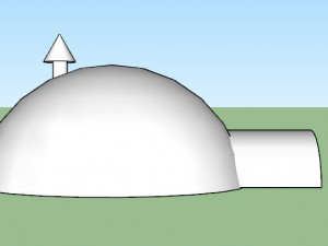 igloo type 1 printable 3d print model Modelo de impresión 3D