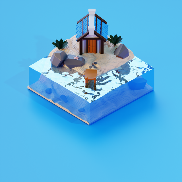 home Model do druku 3D .c4d .max .obj .3ds .fbx .stl .blend 