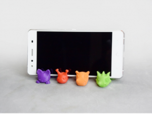 keychain - smartphone stand 3d printing 3D Baskı Modeli