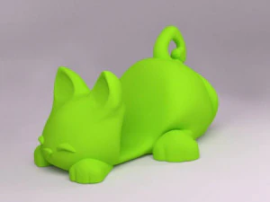 keychain - smartphone stand 3d printing 3D Print Model