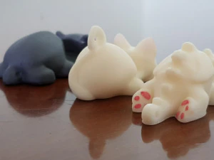 keychain - smartphone stand 3d printing 3D Print Model