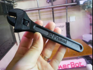 полностью собранный гаечный ключ для 3D-печати 3D-печать 3D Принт Модель