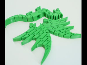 flexi-dragon 3d printing 3D Принт Модель